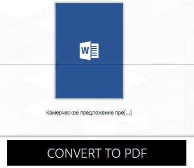 CONVERT TO PDF